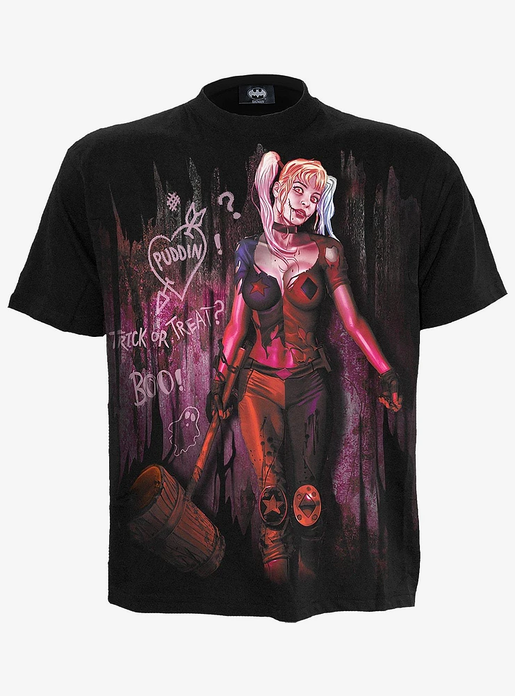 DC Comics The Suicide Squad Harley Quinn Trick Or Treat T-Shirt