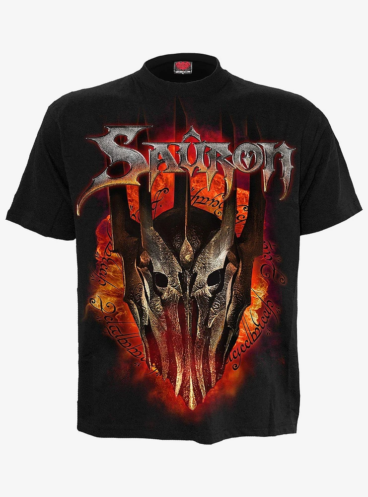 The Lord Of Rings Sauron Metal T-Shirt