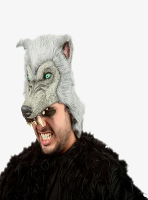 Gray Wolf Helmet Accessory