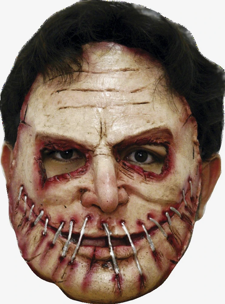 Serial Killer Stitched Mouth Mask