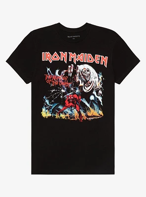 Iron Maiden The Number Of Beast Lyrics T-Shirt