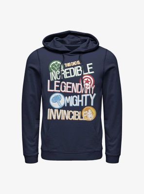 Marvel Avengers Strengths Hoodie