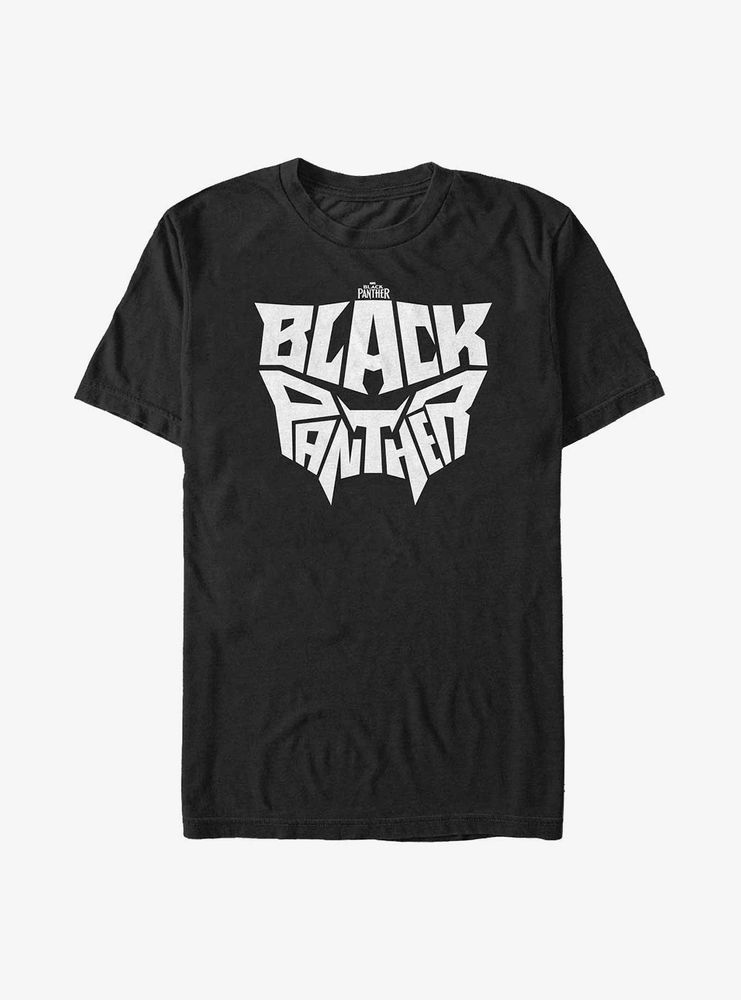 Boxlunch Marvel Black Panther Letter Face T-Shirt