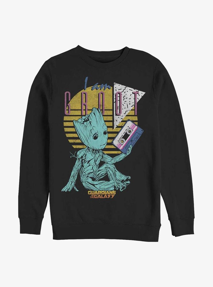 Marvel Guardians Of The Galaxy 90's Groots Sweatshirt