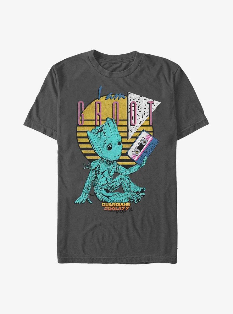 Marvel Guardians Of The Galaxy 90's Groots T-Shirt