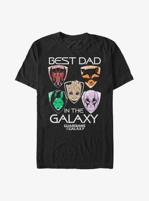 Marvel Guardians Of The Galaxy Best Dad T-Shirt