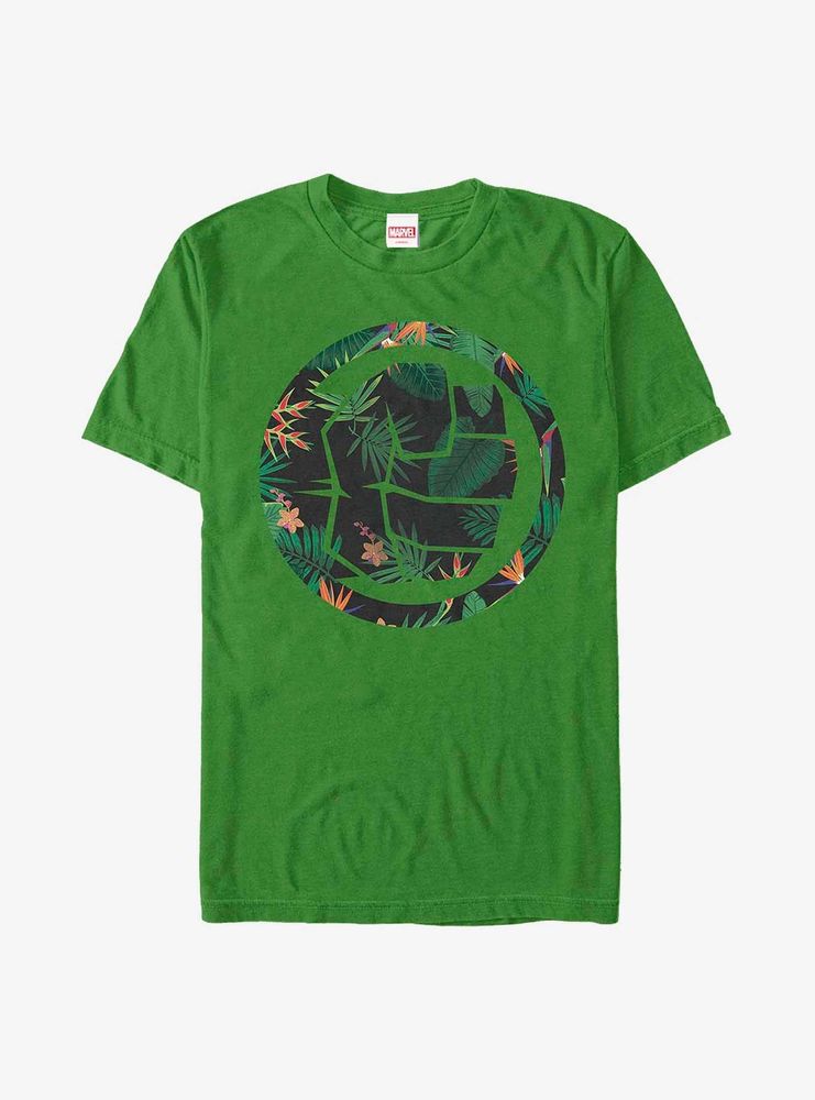 Marvel Hulk Floral T-Shirt