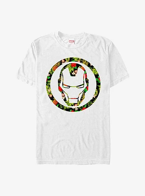 Marvel Iron Man Floral T-Shirt
