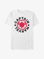 Marvel Ms. MarvelCaptain Circle LogoT-Shirt