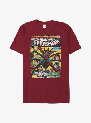 Marvel Spider Man Spidey Cover T-Shirt