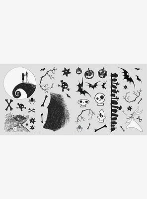 Disney Nightmare Before Christmas Jack and Sally Peel & Stick Wall Decals