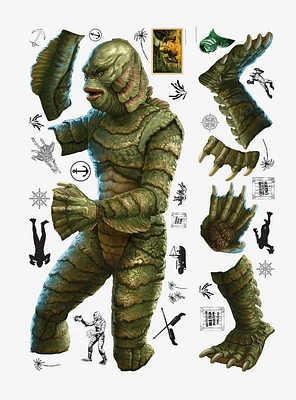 Universal Monsters Creature from the Black Lagoon Giant Peel & Stick Wall Decals