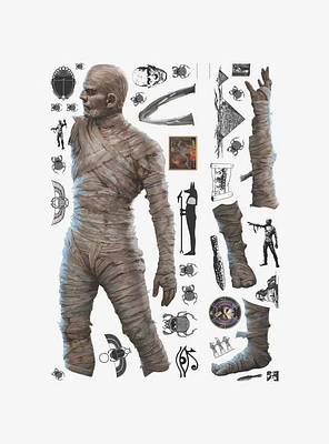 Universal Monsters The Mummy Giant Peel & Stick Wall Decals