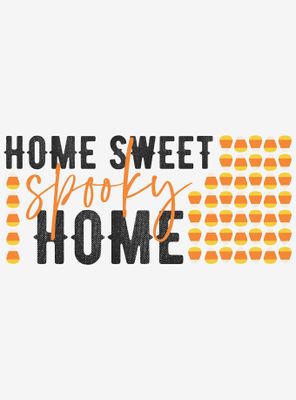 Home Sweet Spooky Home Quote Peel & Stick Wall Decals