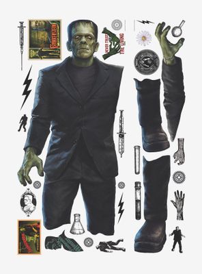Universal Monsters Frankenstein Giant Peel & Stick Wall Decals