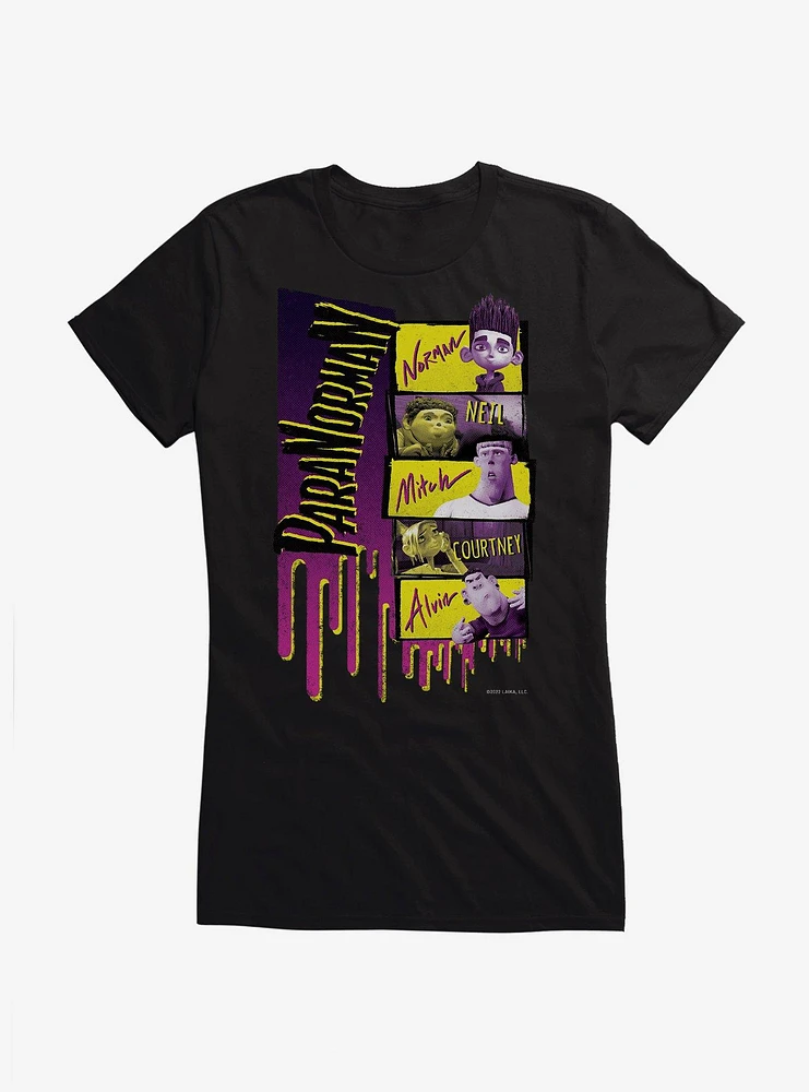 ParaNorman Character Compilation Girls T-Shirt