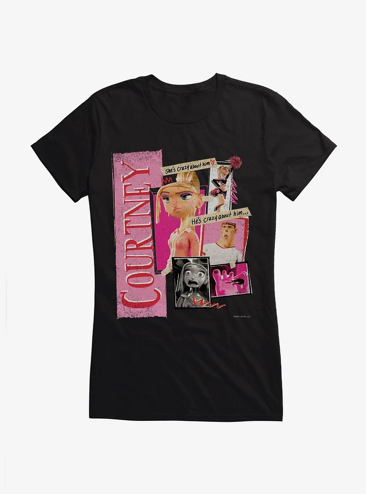 ParaNorman Courtney Crazy About Him Girls T-Shirt