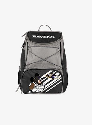 Disney Mickey Mouse NFL Baltimore Ravens Cooler Backpack