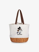 Disney Mickey Mouse NFL Baltimore Ravens Canvas Willow Basket Tote