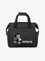 Disney Mickey Mouse NFL NE Patriots Lunch Cooler