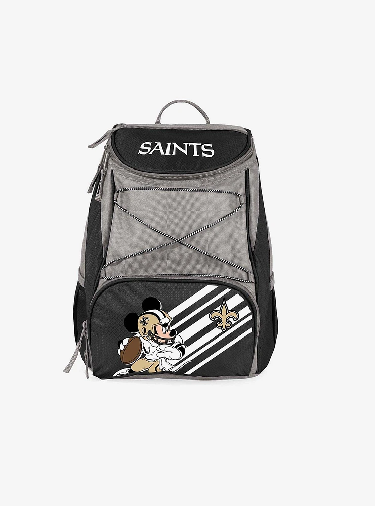 Disney Mickey Mouse NFL New Orleans Saints Cooler Backpack