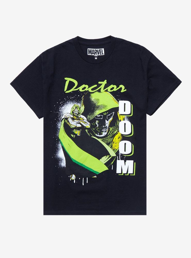 Marvel Fantastic Four Doctor Doom Double Portrait T-Shirt - BoxLunch Exclusive