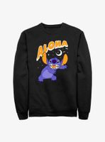 Disney Lilo & Stitch Aloha Scary Moon Sweatshirt