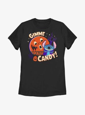 Disney Lilo & Stitch Gimme Candy! Womens T-Shirt