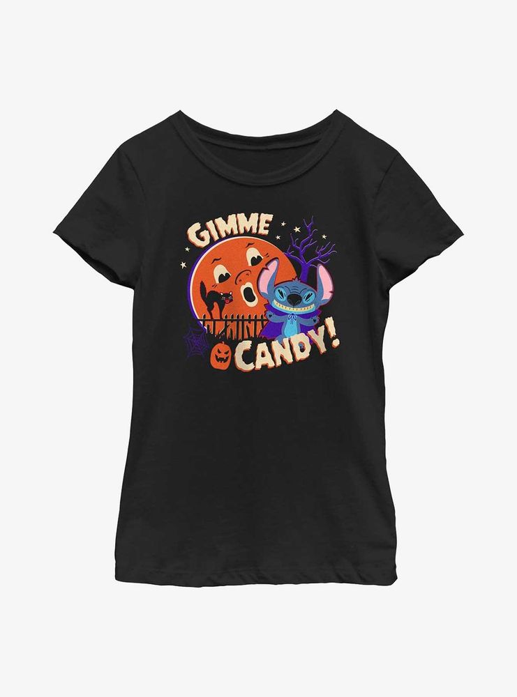 Disney Lilo & Stitch Gimme Candy! Youth Girls T-Shirt