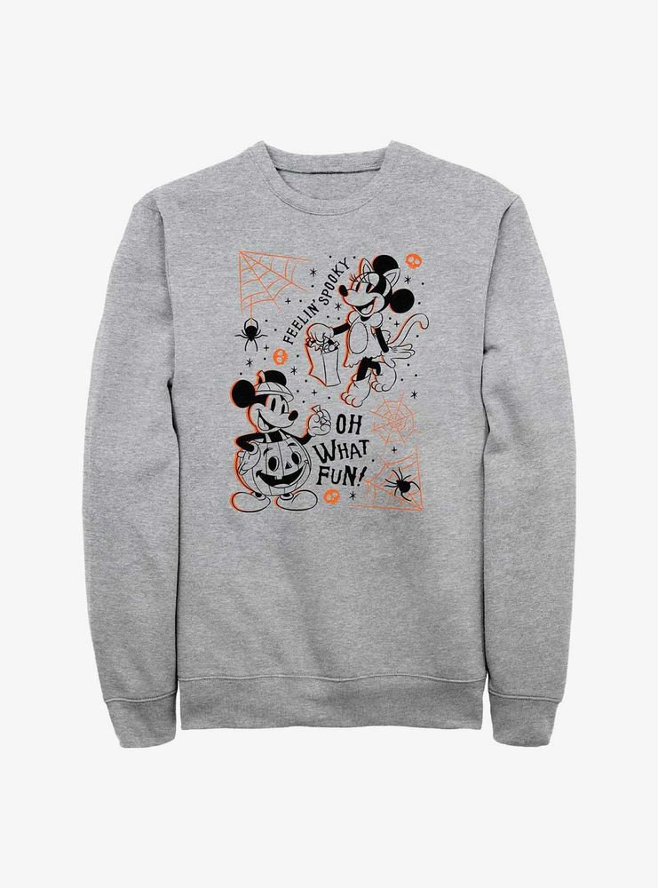 Disney Mickey Mouse & Minnie Feelin Spooky Sweatshirt