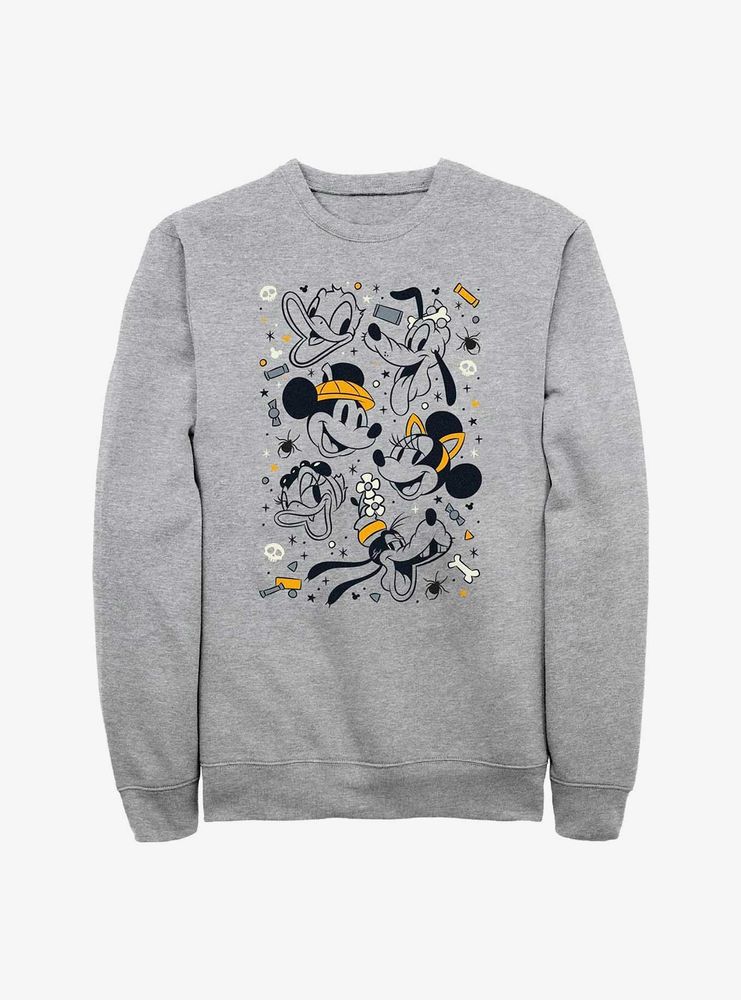 Disney Mickey Mouse & Friends Happiest Halloween Sweatshirt