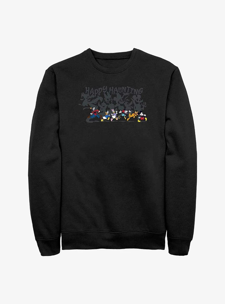 Disney Mickey Mouse & Friends Happy Haunting Shadows Sweatshirt