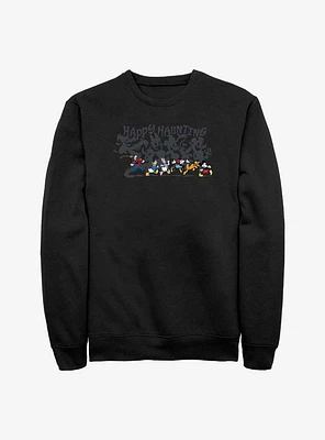 Disney Mickey Mouse & Friends Happy Haunting Shadows Sweatshirt