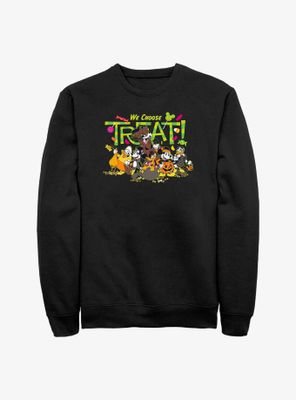 Disney Mickey Mouse & Friends We Choose Treat Sweatshirt