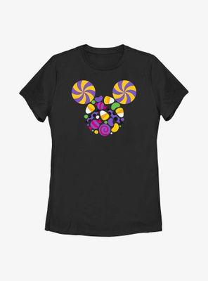 Disney Mickey Mouse Candy Fill Womens T-Shirt