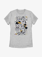 Disney Mickey Mouse & Friends Happiest Halloween Womens T-Shirt