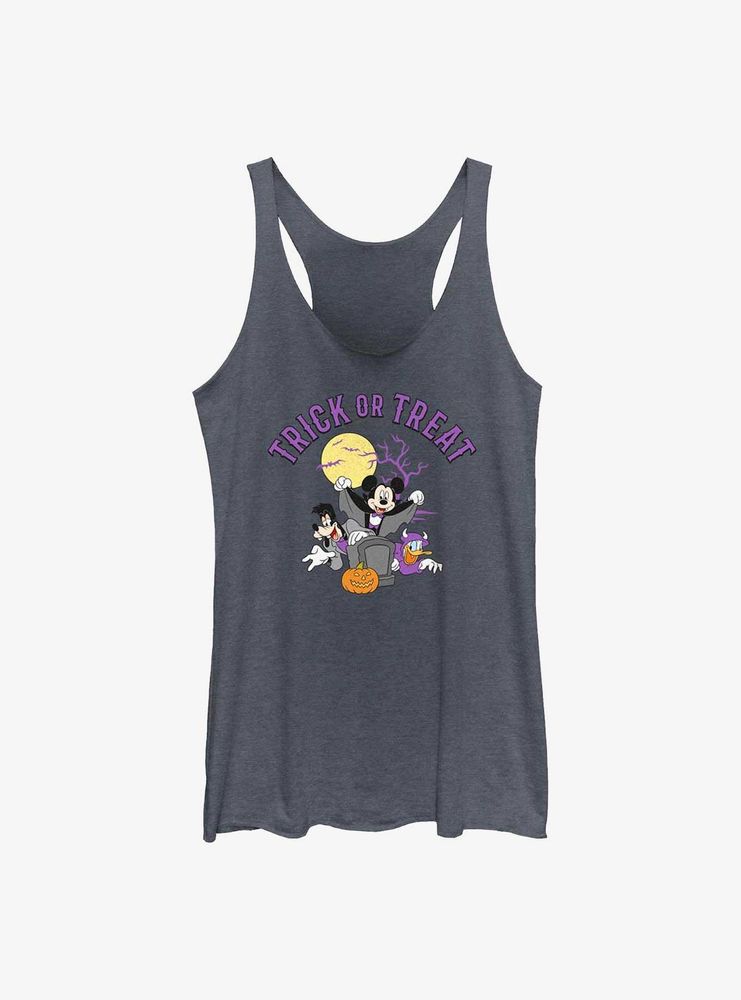 Disney Mickey Mouse & Friends Trick Or Treat Womens Tank Top
