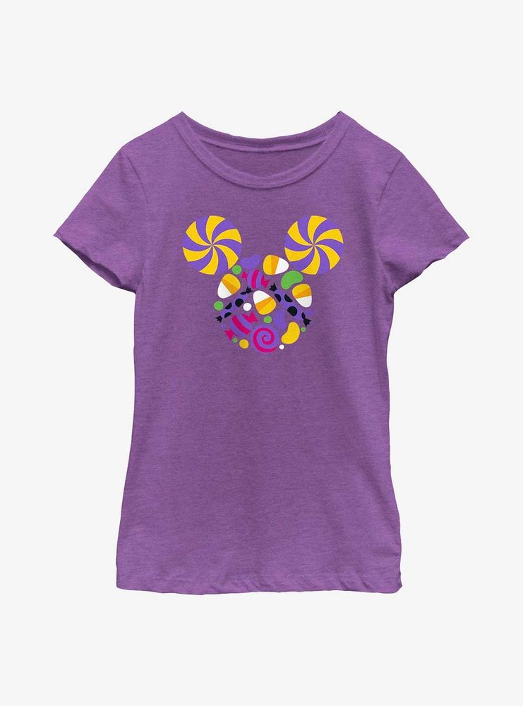 Disney Mickey Mouse Candy Fill Youth Girls T-Shirt