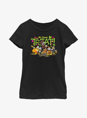 Disney Mickey Mouse & Friends We Choose Treat Youth Girls T-Shirt