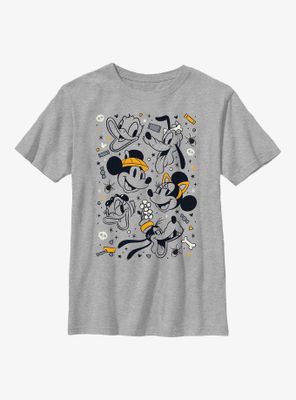 Disney Mickey Mouse & Friends Happiest Halloween Youth T-Shirt
