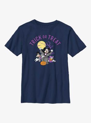 Disney Mickey Mouse & Friends Trick Or Treat Youth T-Shirt