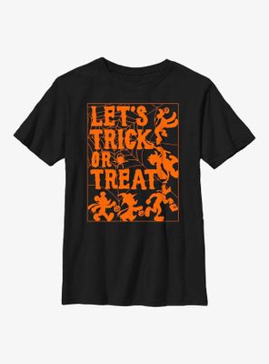 Disney Mickey Mouse Let's Trick Or Treat Youth T-Shirt