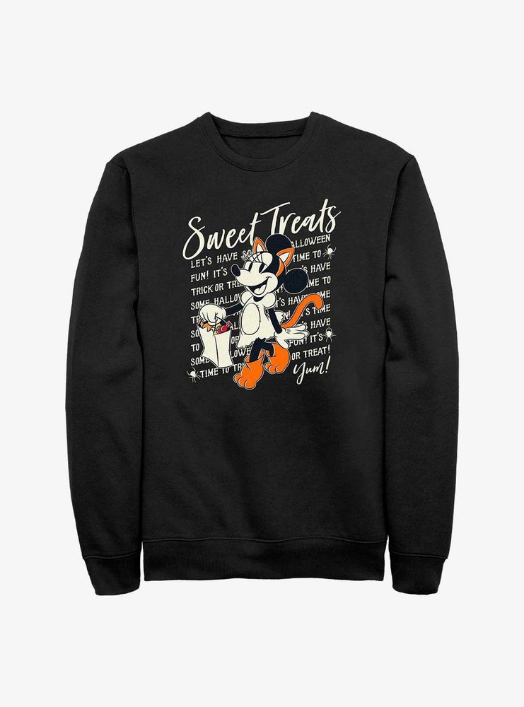 Boxlunch Disney Minnie Mouse Sweet Treats Sweatshirt