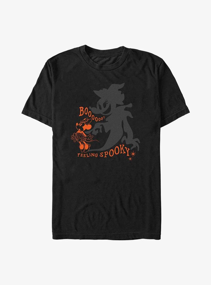 Disney Minnie Mouse Feeling Spooky Shadow T-Shirt