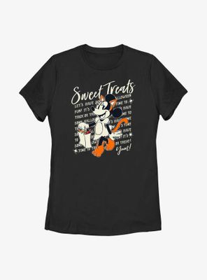 Disney Minnie Mouse Sweet Treats Womens T-Shirt