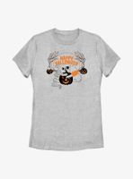 Disney Winnie The Pooh Happy Halloween Womens T-Shirt