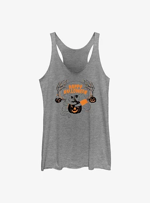 Disney Winnie The Pooh Happy Halloween Womens Tank Top
