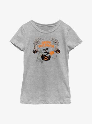 Disney Winnie The Pooh Happy Halloween Youth Girls T-Shirt