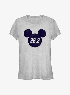 Disney Mickey Mouse 26.2 Marathon Ears Girls T-Shirt