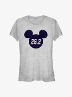 Disney Mickey Mouse 26.2 Marathon Ears Girls T-Shirt